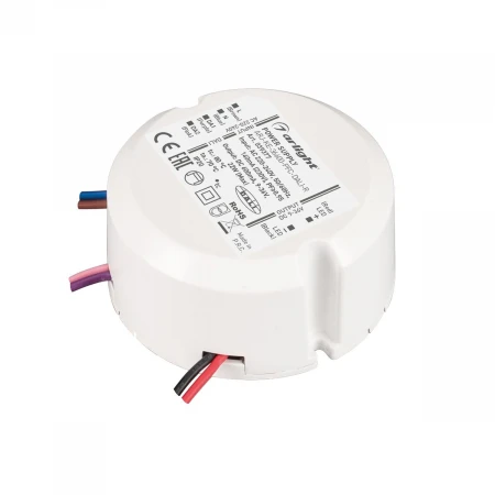 Драйвер Arlight ARJ-KE-36600-PFC-Dali-R 9-36V 22W IP20 0,6A 039377