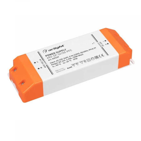 Блок питания Arlight ARV-SP-24150-PFC 24V 150W IP20 6,25A 039239