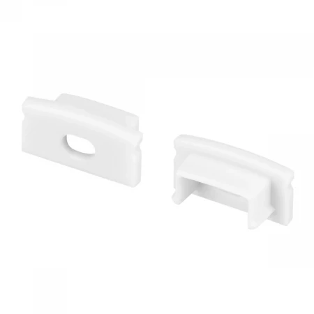 Заглушка Arlight 2 шт. LINE-1708 с отверстием WHITE 044235