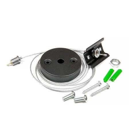 Подвес для шинопровода General 1ф. G-1-H-IP20-B черный