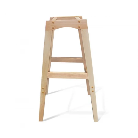 Барный стул Sheffilton SHT-ST36-3/S65 нейтральный серый/прозрачный лак 6895453402