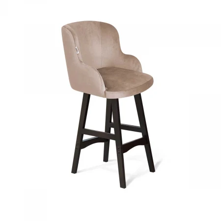 Полубарный стул Sheffilton SHT-ST39/S65-1 латте/венге 3888620301