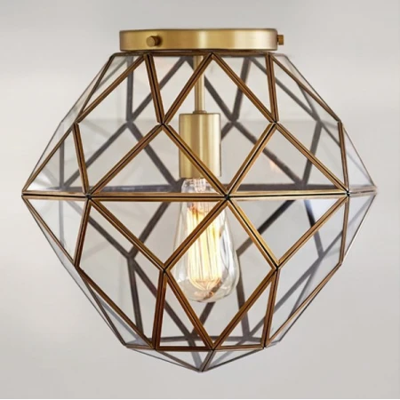 Потолочный светильник Loft-Concept GLASS & METAL Cage Pendant 48.136-0