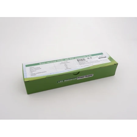 Блок питания LEDS POWER 200Вт 24В IP67 алюминий SLIM 003153