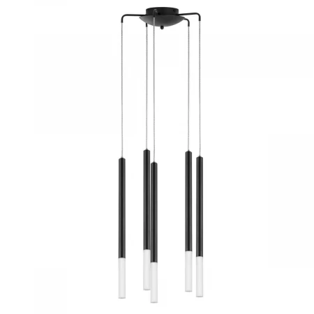 L5T747137 Люстра TUBO LED 25W 1250LM 360G ЧЕРНЫЙ 3000K