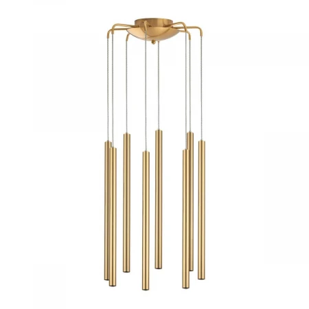 L8T747243 Люстра TUBO LED 40W 2560LM 25G ЗОЛОТО 4000K