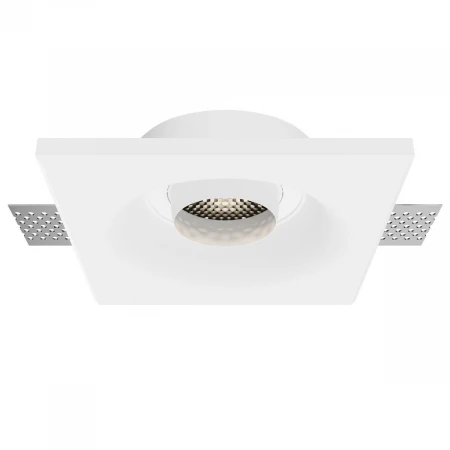 Встраиваемый светильник Maytoni Technical Gyps Modern DL006-GU10-RD-W