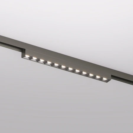 Трековый светодиодный светильник Denkirs Shine Grill DK5771-DN