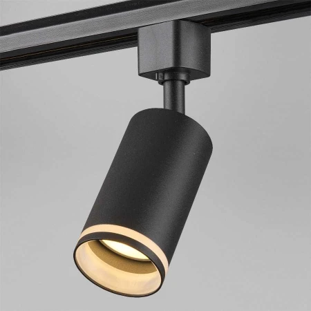 Светильник трековый 1ф. GTR-GU10-1-LR-IP40-B черный