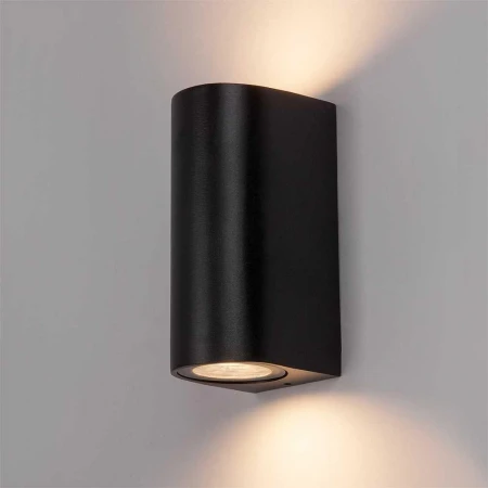 Фасадный светильник General GWL-2MR16-GU10-R-IP65 BLACK