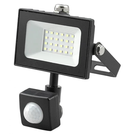 Светодиодный прожектор с ик датчиком General GTAB-20BT-IP65-6500-IFR