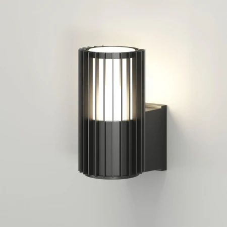 Уличный настенный светильник Denkirs Farsun DK9722-BK