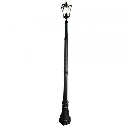 Светильник садово-парковый Feron  PL737 столб  60W 230V E27, черный 51273