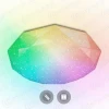 Управляемый светодиодный светильник ALMAZ 25W RGB R-345-SHINY/WHITE-220-IP44 /2019 Maysun с пультом ДУ