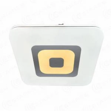 Управляемый светодиодный светильник QUADRON DOUBLE 72W S-450-WHITE-220-IP44 Maysun Estares Astrella с пультом ДУ квадратный