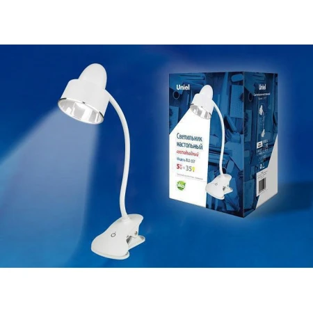 Настольная лампа офисная TLD-557 Beige/LED/350Lm/5500K/Dimmer