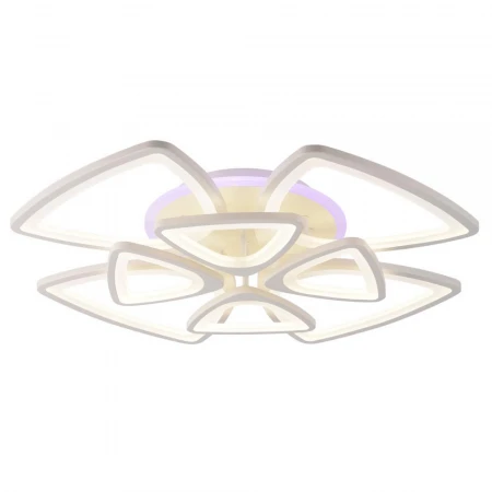 Светодиодная люстра 1264/4+4 WHT RGB