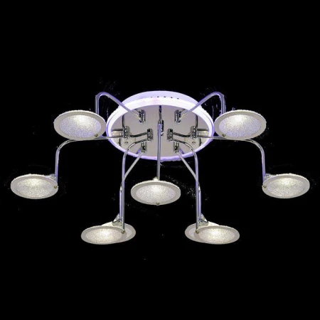 Диодная люстра N0008 CR/6+3