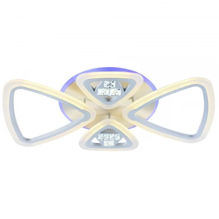 Светодиодная люстра 18028/2+2 WHT