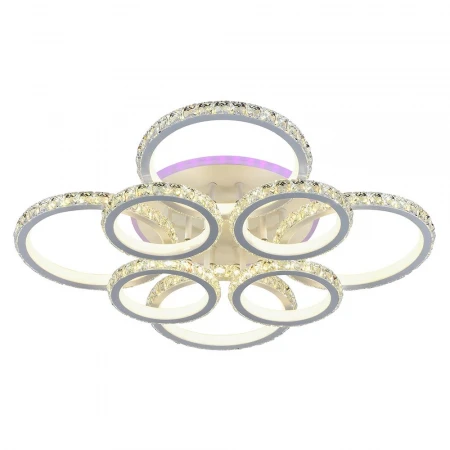  Светодиодная люстра 18052/8 WHT А