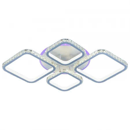  Светодиодная люстра 8010/2+2 WHT