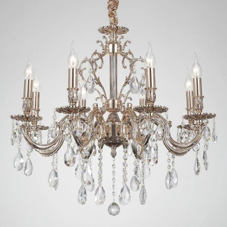 Люстра Lucia Tucci BARLETTA 1730.8 coffe gold BARLETTA