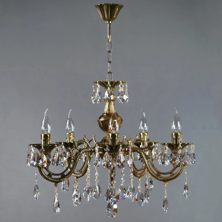 Люстра AMBIENTE by BRIZZI 8818/5 PB Tear drop ARIA