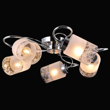 Люстра Natali Kovaltseva EASY 75087/5C CHROME EASY