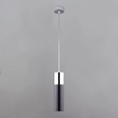 Светильник Eurosvet 50135/1 LED хром/черный 12W Double Topper