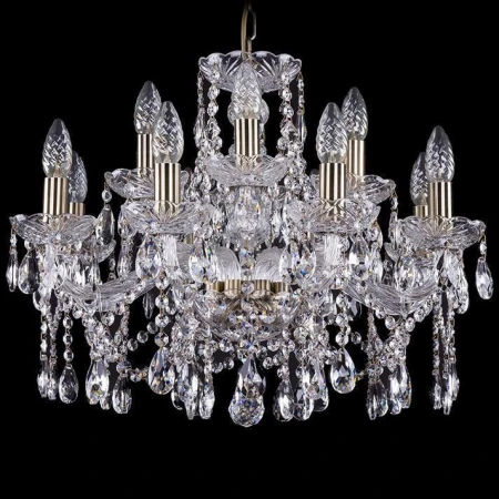 Хрустальная люстра Bohemia Ivele Crystal 1413/8+4/200/Pa