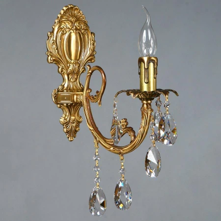 Бра AMBIENTE by BRIZZI 8888/1 AB Tear drop ALICANTE