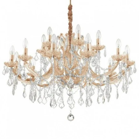 Хрустальная люстра Ideal Lux NAPOLEON SP18 ORO