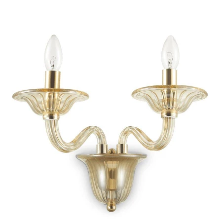 Бра Ideal Lux DANIELI AP2 AMBRA
