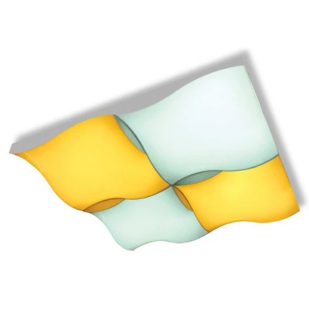 Светильник Ambrella Light FP2354 WH 128W D480*480 Parus