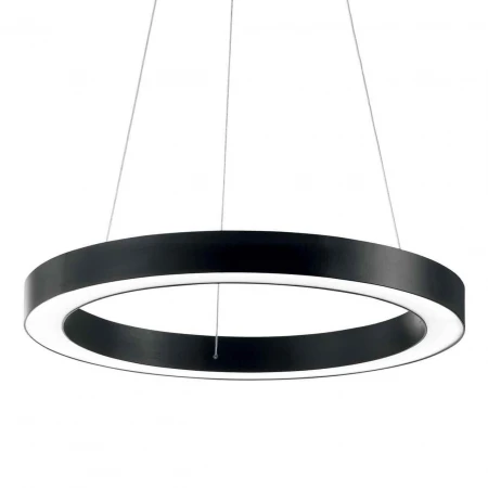 Подвесной светодиодный светильник Ideal Lux Oracle D60 Round Nero