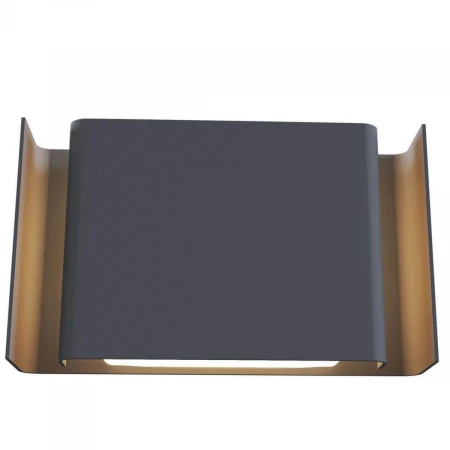 Уличный настенный светодиодный светильник Maytoni Gran Via O005WL-L12GR