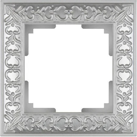 Рамка на 1 пост antik жемчужный