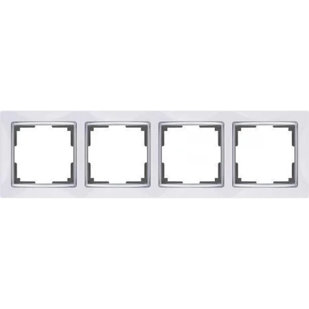 Рамка на 4 поста snabb белый